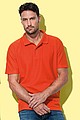 Polokošile STEDMAN POLO MEN červenooranžová, S