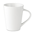 Porcelánový hrnek kónického tvaru. 250 ml, bílá