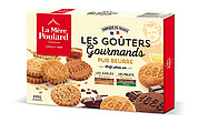 POULAS - La Mére Poulard Tradition Assortiment Les Gouters Gourmands papír 375g - kolekce francouzských sušenek 375g