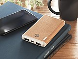 Powerbank 10000mAh s bezdrátovou nabíječkou a korkovým povrchem