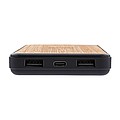 Powerbank 8000mAh s bambusovým povrchem