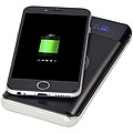 Powerbanka 10 000 mAh s LED světlem, černá