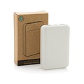 Powerbanka 10 000 mAh z RCS recyklovaného plastu, bílá