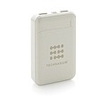 Powerbanka 10 000 mAh z RCS recyklovaného plastu, bílá