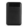Powerbanka 10 000 mAh z RCS recyklovaného plastu, černá
