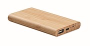 Powerbanka 4000mAh s bambusovým povrchem