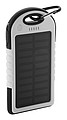 Powerbanka 4000mAh se solárním nabíjením, bílá