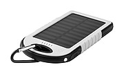 Powerbanka 4000mAh se solárním nabíjením, bílá