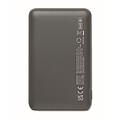 Powerbanka 5000 mAh, tmavě šedá