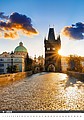 Praha 2026, nástěnný kalendář, prodloužená záda