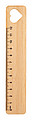 Pravítko 12cm, překližka, motiv srdce