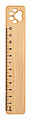 Pravítko 12cm, překližka, motiv tlapky