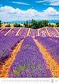 Provence 2025, nástěnný kalendář, prodloužená záda