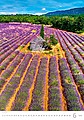 Provence 2026, nástěnný kalendář, prodloužená záda