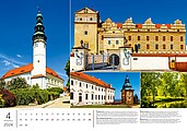 Putování po Česku 2026, nástěnný kalendář, prodloužená záda