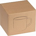 ROBALKeramický hrnek v designu plecháčku, objem, 350ml, šedý
