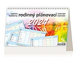 Rodinný plánovací kalendář 2026, stolní kalendář