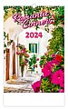 Romantic Corners 2026, nástěnný kalendář, prodloužená záda