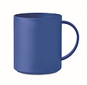Rovný plastový hrnek, objem 300ml , královská modrá
