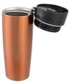 SAGVAN Termohrnek nerezový cestovní, 380 ml, oranžová