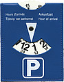 SANREMO Parkovací kotouček - hodiny