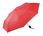 Skládací deštník, manuální, pr. 98cm, červený