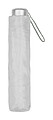 Skládací manuální deštník, pr. 96cm, bílý