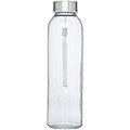 Skleněná láhev na pití, 500ml, s neoprenovým obalem, fialová