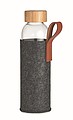 Skleněná láhev na pití 500ml, s RPET rukávem