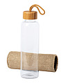 Skleněná láhev na pití, 500ml s rukávem
