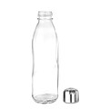 Skleněná láhev na pití, 650ml, transparentní