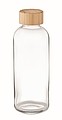 Skleněná láhev s bambusovým víčkem, 650ml
