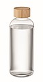 Skleněná láhev s bambusovým víčkem, 650ml