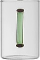 Skleněný hrneček, 250 ml,zelená