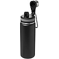 Sportovní lahev s vakuovo-měděnou izolací a úchytem, objem 590 ml, černá