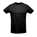 Sportovní tričko SOLS SPRINT, černá, 3XL