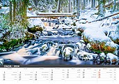 Šumava 2026, nástěnný kalendář, prodloužená záda