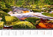 Šumava 2026, nástěnný kalendář, prodloužená záda
