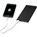 Tenká hliníková powerbanka 8000 mAh, černá