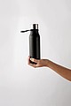 Termo láhev na pití, 450ml, černá