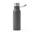 Termo láhev na pití, 450ml, modrá se šedým poutkem