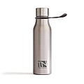 Termo láhev na pití, 450ml, stříbrná