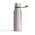 Termo láhev na pití, 450ml, stříbrná
