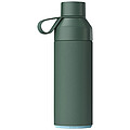 Termo láhev na pití, 500ml, z recyklovaných materiálů, zelená