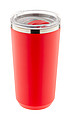 Termohrnek 500ml, nerez, plast, červený