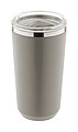 Termohrnek 500ml, nerez, plast, šedý