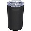 Termohrnek a termoska Pika 330 ml s vakuovou izolací, černá