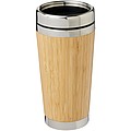 Termohrnek s bambusovým povrchem, objem 450ml