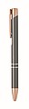 Tlačítková propiska, antracitová
