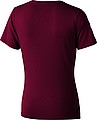 Tričko ELEVATE NANAIMO LADIES T-SHIRT vínová 188C, velikost XL